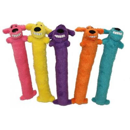 Игрушка для собак V.I.Pet LOOFA Собака большая, 2 пищалки, длина 46 см