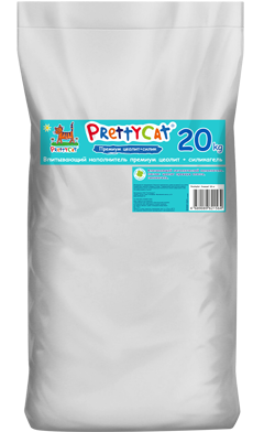 Pretty Cat (ПреттиКет) Premium впитывающий цеолит, 20 кг Pretty Cat (ПреттиКет) Premium впитывающий цеолит, 20 кг