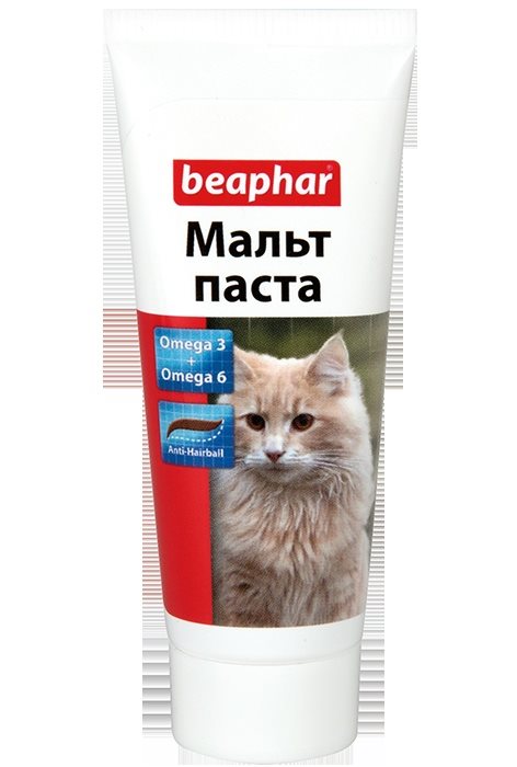 Beaphar Malt Paste (мальт-паста) для кошек 25 г