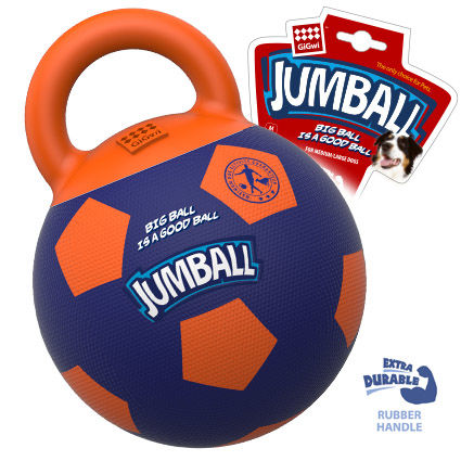 Игрушка для собак GiGwi (ГиГви) Jumball Мяч с захватом, 26 см
