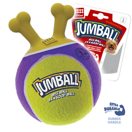 Игрушка для собак GiGwi (ГиГви) Jumball Мяч с захватом, 18 см