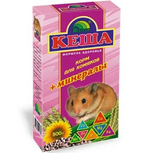 Кеша для хомяков с минералами, 500 г