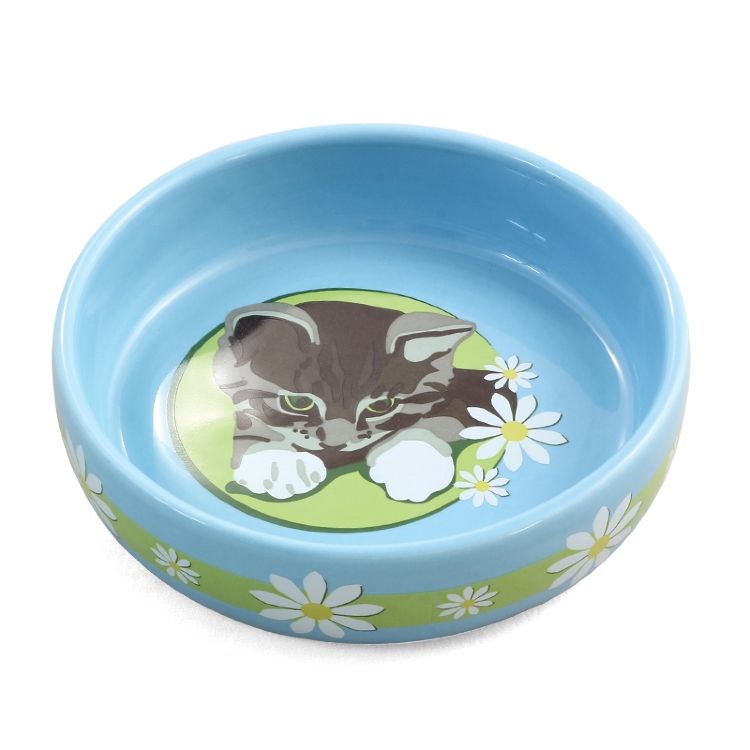 Миска керамическая Triol (Триол) Котенок, 0.2 л