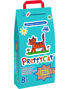 Pretty Cat (ПреттиКет) Premium впитывающий цеолит, силикагель 8 л Pretty Cat (ПреттиКет) Premium впитывающий цеолит, силикагель 8 л