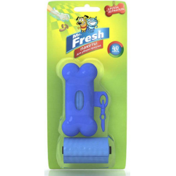 Пакеты для сбора фекалий Mr.Fresh (М.Фреш) 40 шт. с брелком-держателем