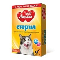МультиЛакомки Стерил для кошек 70 таб