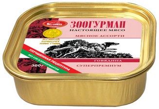 ЗООгурман для собак говядина ламистер, 300 г