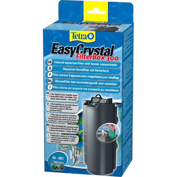 Помпа фильтр Tetra EasyCrystal Filter Box 300 (Тетра ИзиКристал 300) внутренний, 300 л/ч Помпа фильтр Tetra EasyCrystal Filter Box 300 (Тетра ИзиКристал 300) внутренний, 300 л/ч