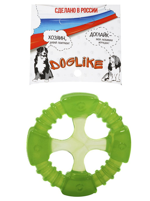 Игрушка Doglike кольцо Космос зеленый D12-3892-GR Игрушка Doglike кольцо Космос зеленый D12-3892-GR