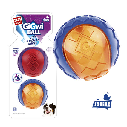 Игрушка для собак GiGwi (ГиГви) 2 Мяча 8см 75336